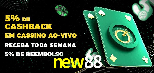 Promoções do cassino ao Vivo new88